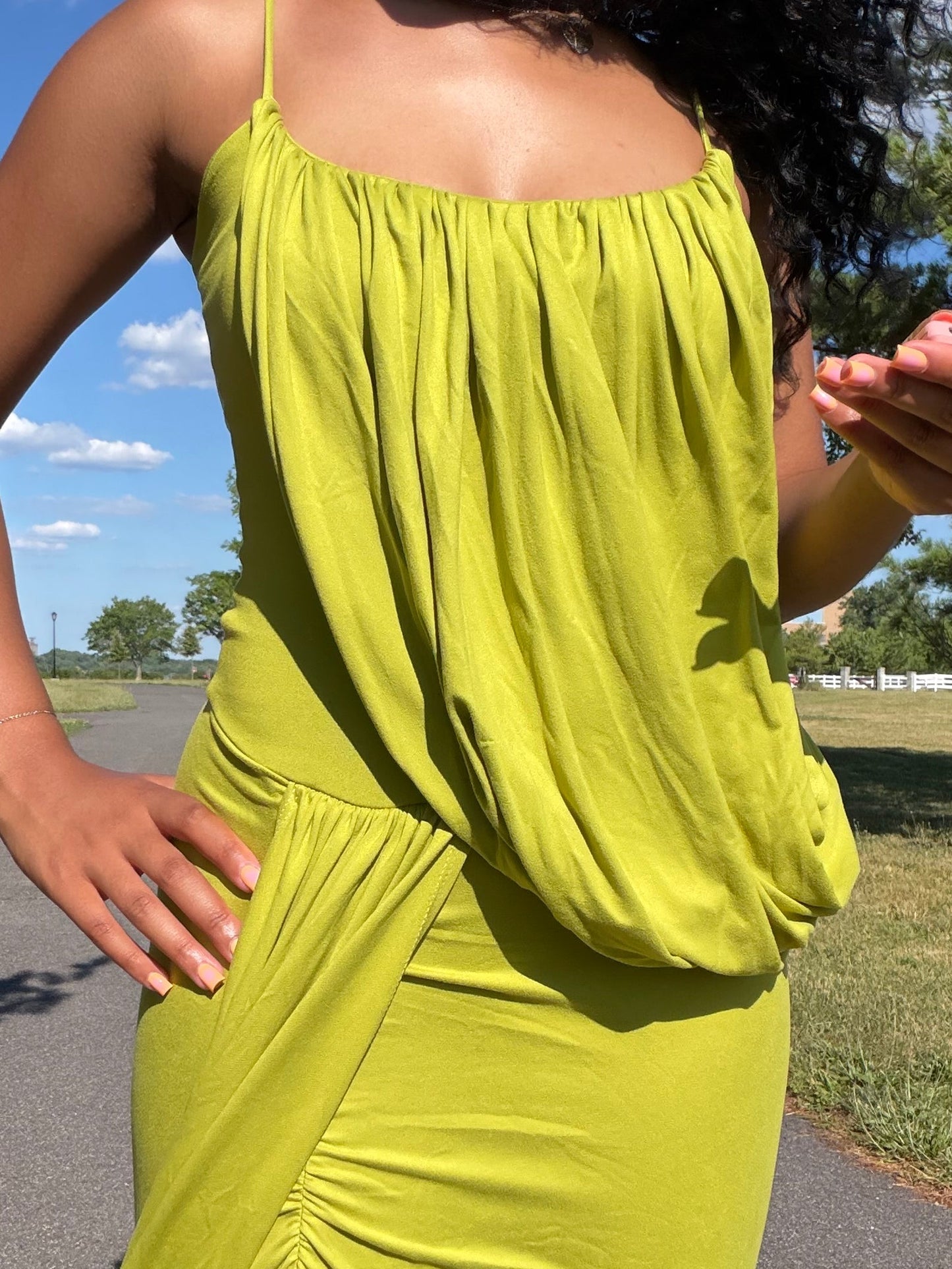 Layered Bloom Dress