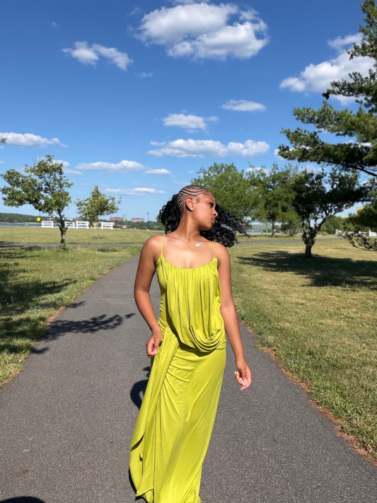 Layered Bloom Dress