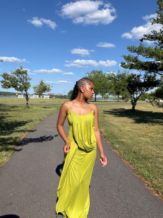 Layered Bloom Dress