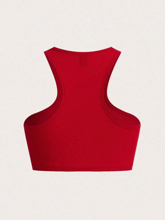 Her temple Crop Top Tank